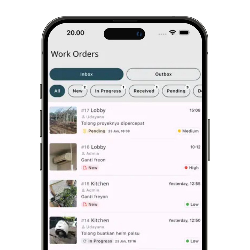 TrueTracker App Mockup